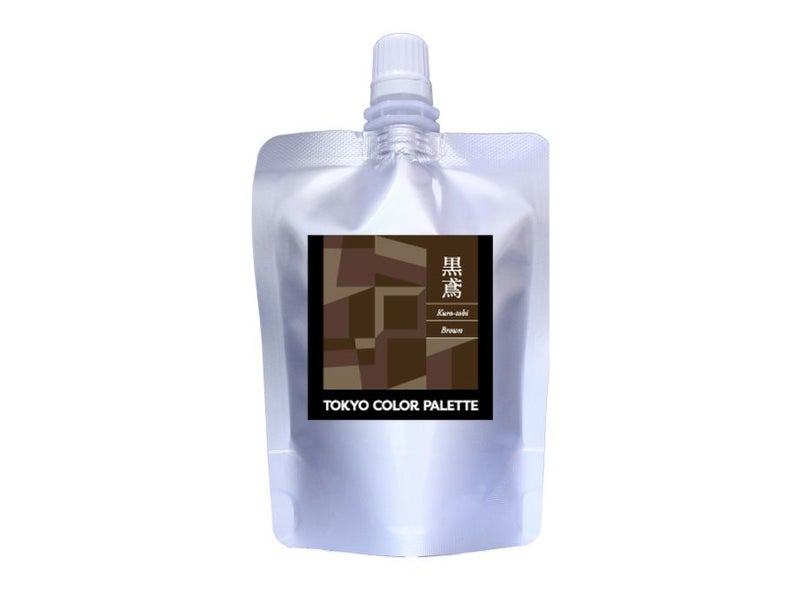 東京カラーパレット 【黒鳶（くろとび）】Brown　80ｇ