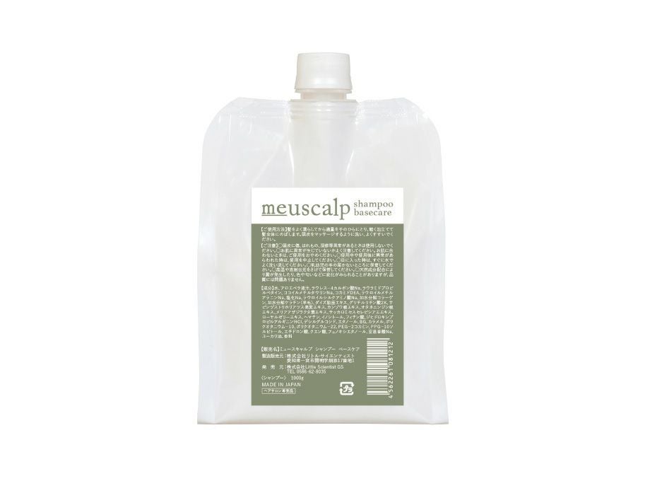 ミュースキャルプ シャンプー ベースケア【リトルサイエンティスト】送料無料・正規品 1000ｇ